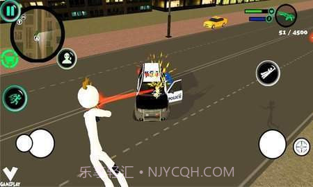 火柴人城市大冒险截图1