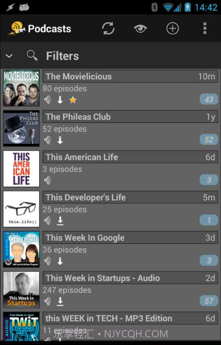 PodcastAddict截图1 PodcastAddict截图1