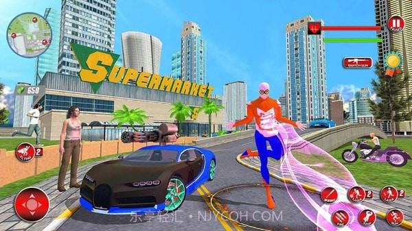 蜘蛛侠飞绳英雄截图4