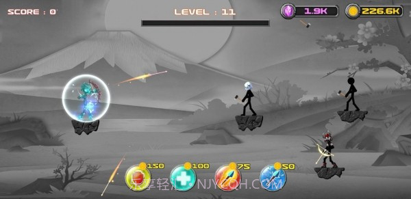 火柴人的弓斧矛截图3 火柴人的弓斧矛截图3