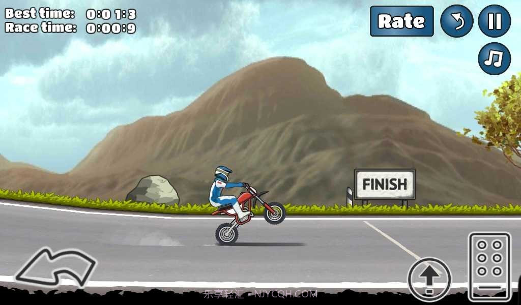 Wheelie Challenge小牛版本截图1 Wheelie Challenge小牛版本截图1