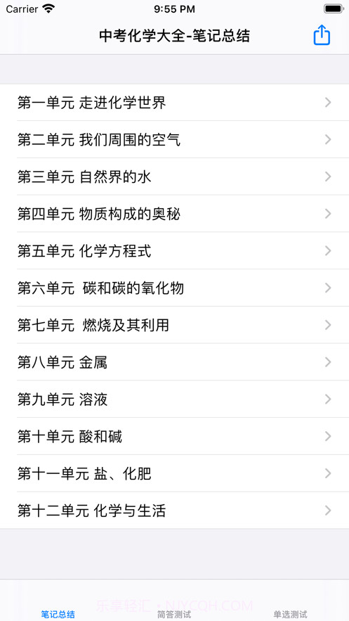 中考化学大全截图2