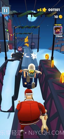 地铁跑酷雪地地图(Subway Surf)截图2 地铁跑酷雪地地图(Subway Surf)截图2