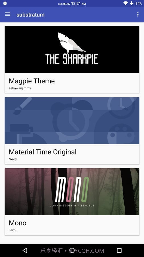 substratum lite主题管理截图3