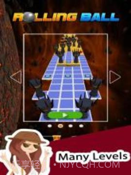 Rolling Ball : 滚球在天空上跳跃截图1 Rolling Ball : 滚球在天空上跳跃截图1