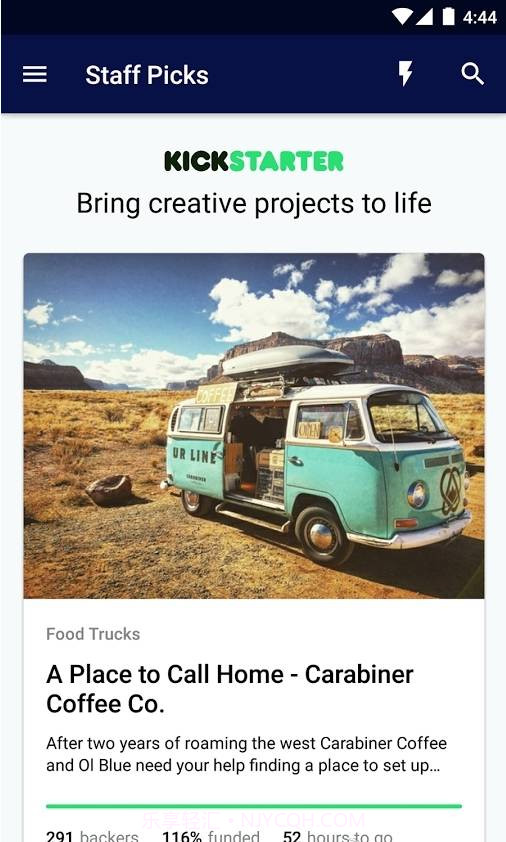 Kickstarter截图1 Kickstarter截图1