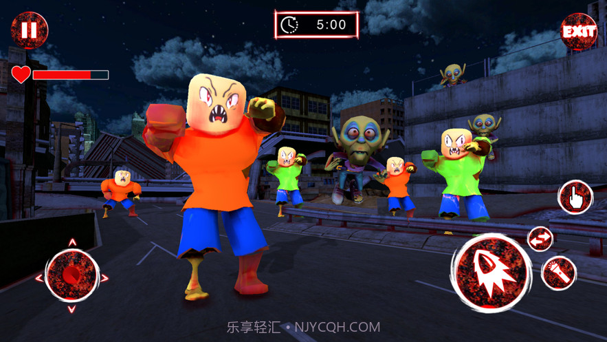 秃头僵尸闹鬼镇2截图2