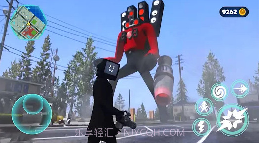 开放世界生存-马桶人监控人对决截图2