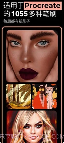 brushes for procreate笔刷绘画截图1