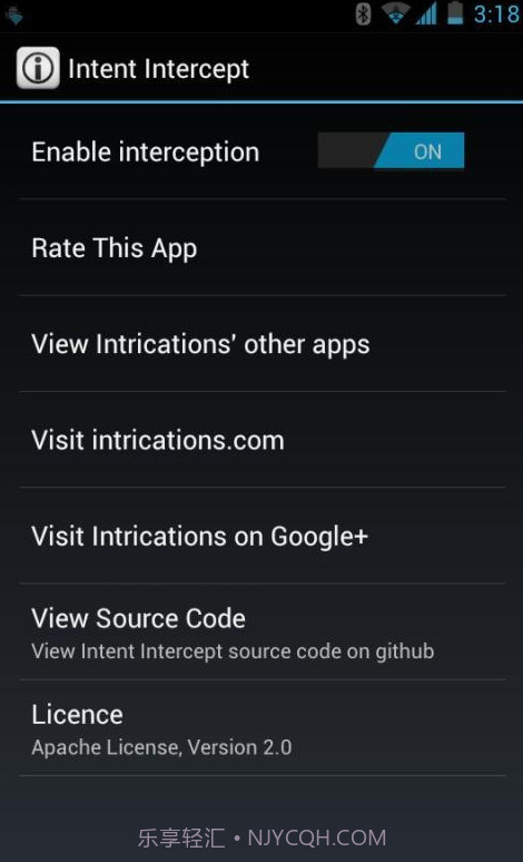 Intent Intercept截图3 Intent Intercept截图3