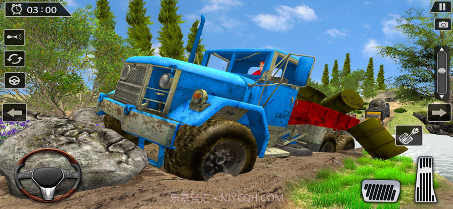 越野泥卡车司机模拟截图4 越野泥卡车司机模拟截图4