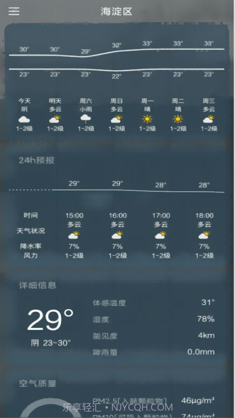 纵横天气截图2 纵横天气截图2