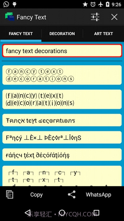 Fancy text for whats.花样文字截图1