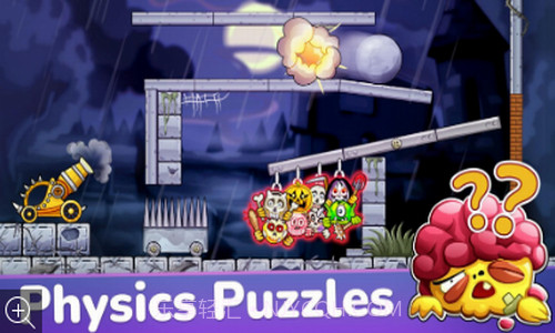 粉碎怪兽邪恶谜题截图2