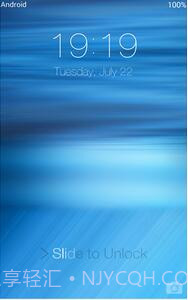 iOS 8 lock screen截图1 iOS 8 lock screen截图1