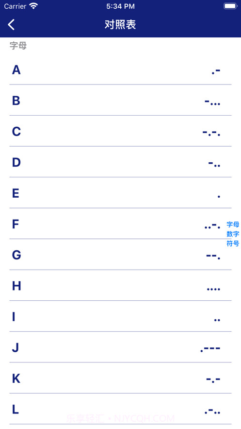 摩斯密码转换器截图3