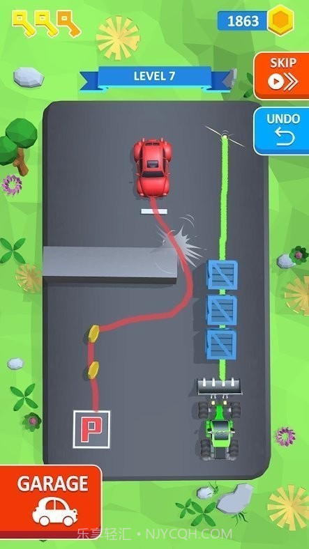 绘制停车3D截图2 绘制停车3D截图2