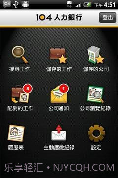 104工作快找截图4 104工作快找截图4