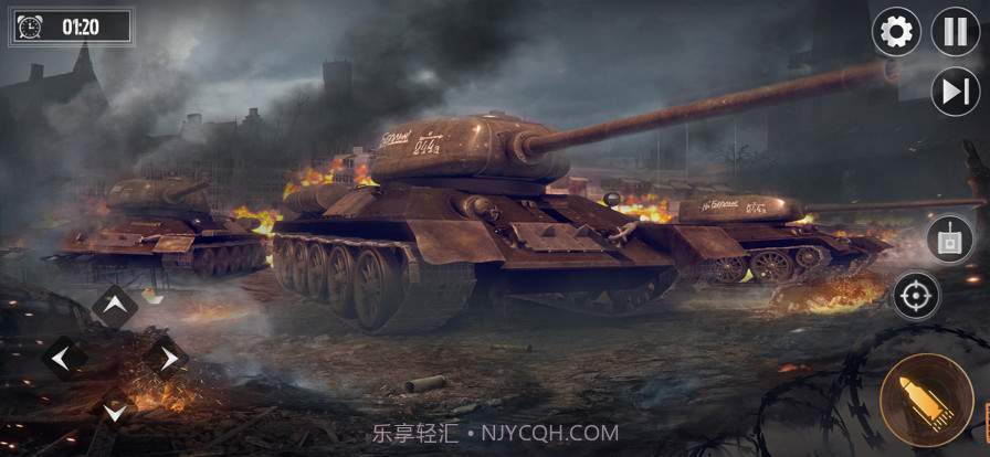 战争的坦克世界战斗截图7 战争的坦克世界战斗截图7