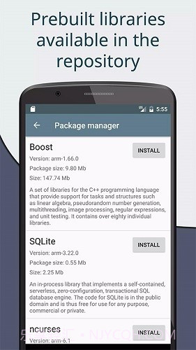 Cxxdroid编程器截图1 Cxxdroid编程器截图1