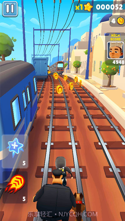 地铁跑酷希腊内置菜单版截图4