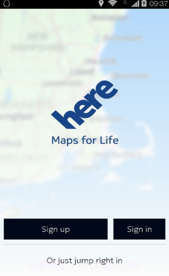 HERE地图app截图2