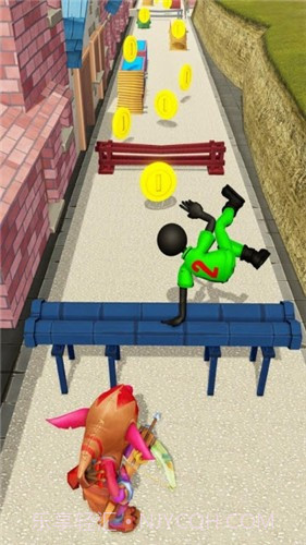 火柴人地铁酷跑截图1 火柴人地铁酷跑截图1