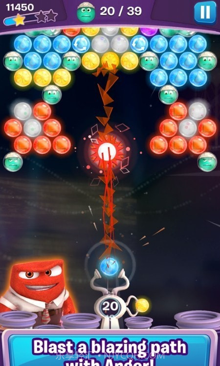 头脑特工队泡泡龙截图3 头脑特工队泡泡龙截图3