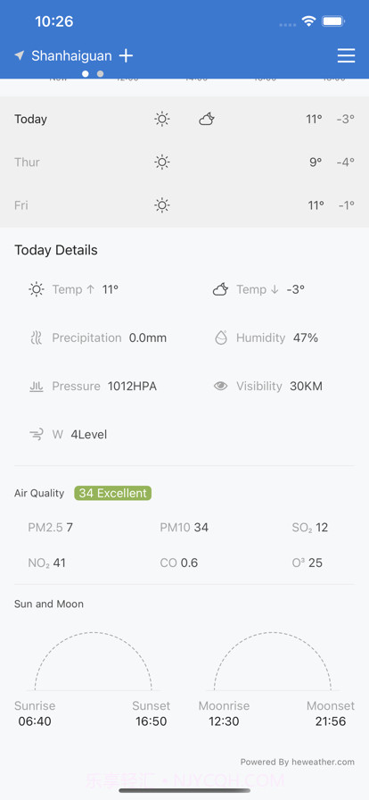 全球天气截图2 全球天气截图2