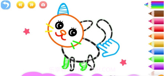 益智涂色板截图1 益智涂色板截图1