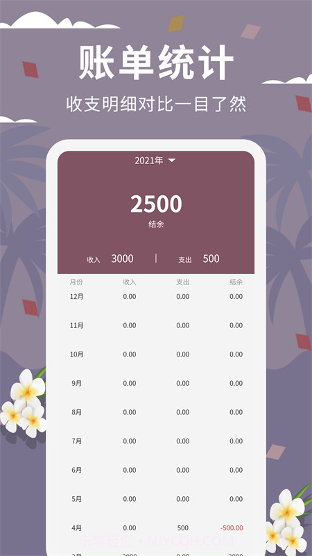 家庭流水账截图5