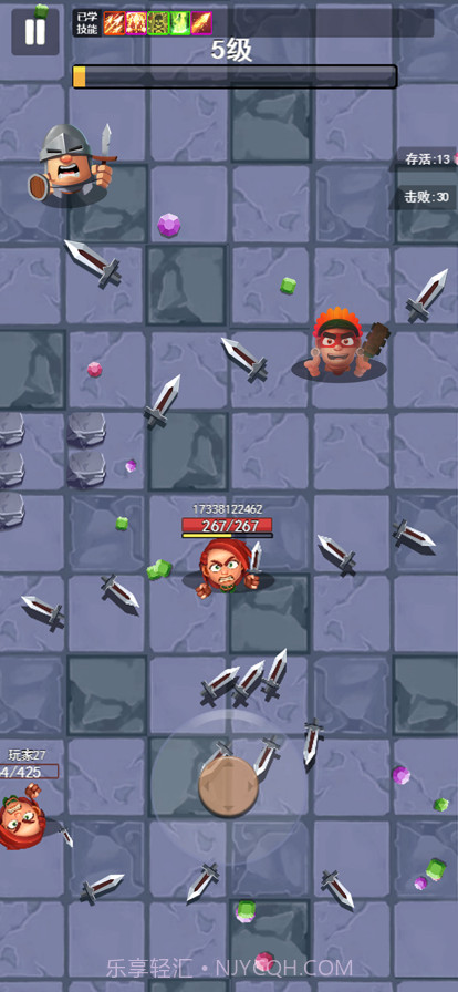 地下城吸血鬼割草幸存者截图1