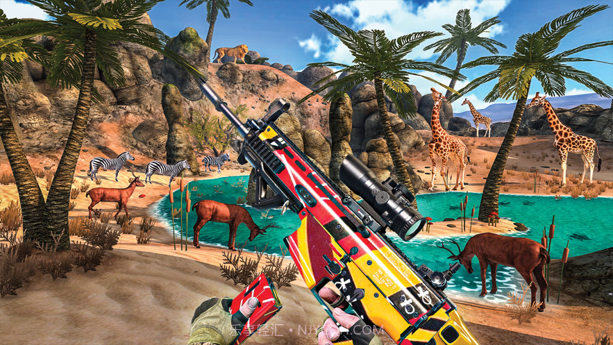 可怕的大猩猩动物狩猎截图1