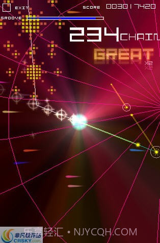 节奏过山车 Groove Coaster截图2 节奏过山车 Groove Coaster截图2