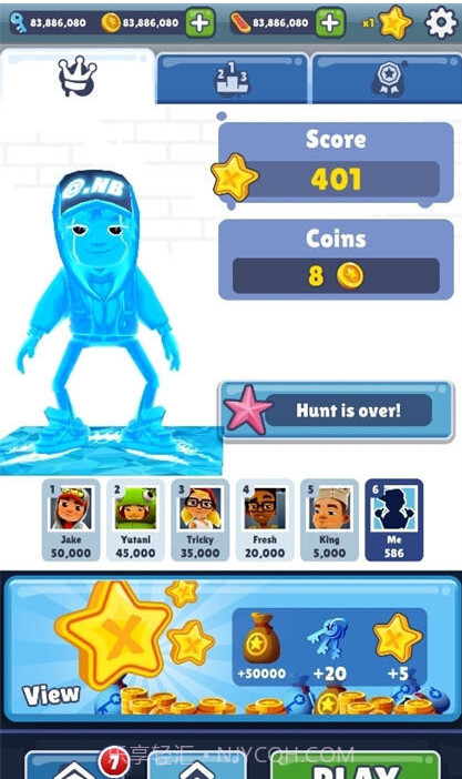 地铁跑酷科比老大版本截图3 地铁跑酷科比老大版本截图3