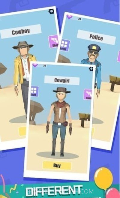 牛仔战争3D截图2 牛仔战争3D截图2