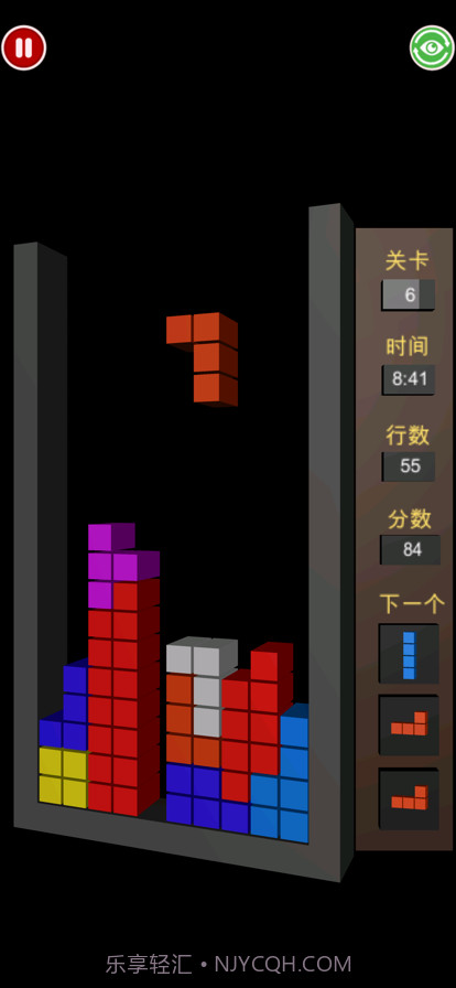 俄罗斯3维方块截图1 俄罗斯3维方块截图1