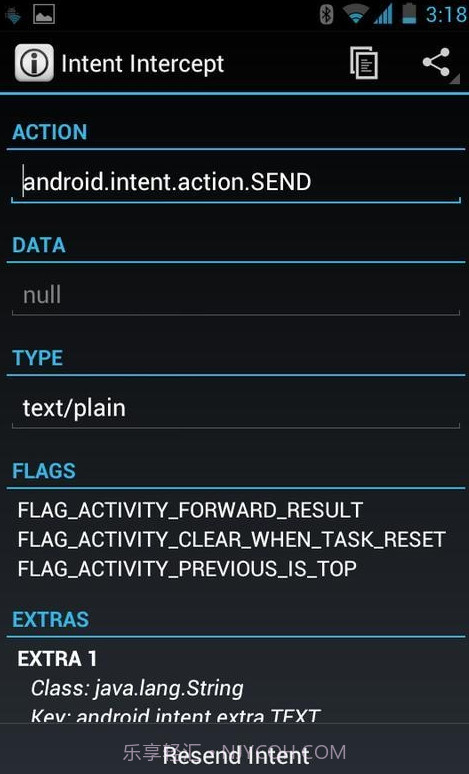 Intent Intercept截图2 Intent Intercept截图2
