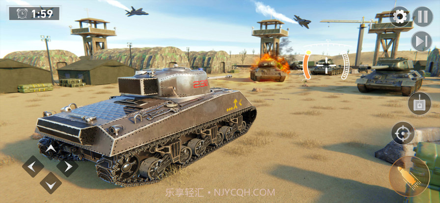 战争的坦克世界战斗截图3 战争的坦克世界战斗截图3