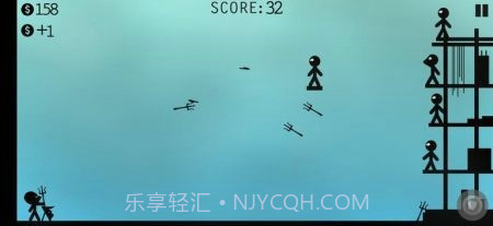 火柴人格斗刀击截图1