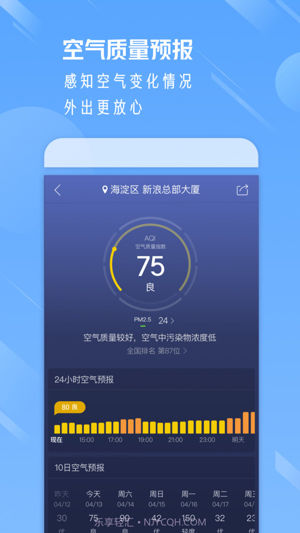嘻哈天气截图5