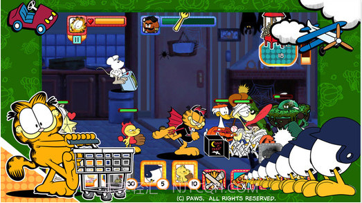 加菲猫总动员:食物大作战截图5 加菲猫总动员:食物大作战截图5