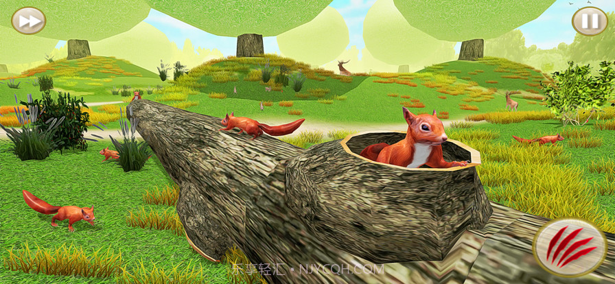 松鼠模拟器家庭生活截图2 松鼠模拟器家庭生活截图2