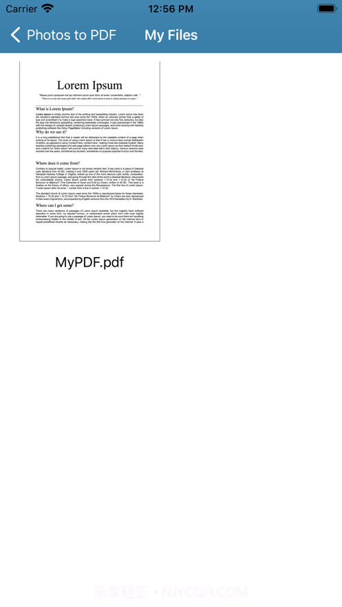 转换照片到PDF扫描器截图6 转换照片到PDF扫描器截图6