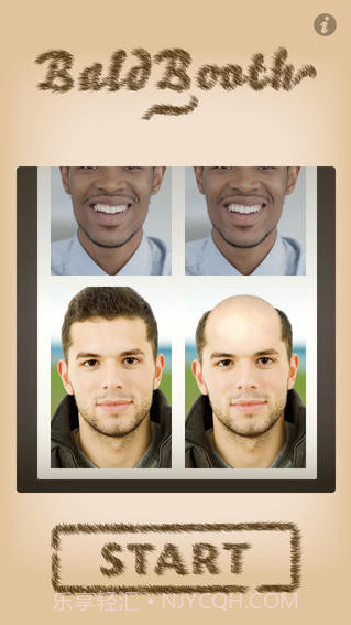 秃头生成器截图1