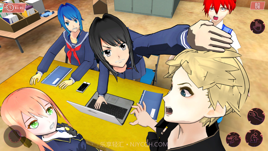 2021年动漫女高中生截图1 2021年动漫女高中生截图1