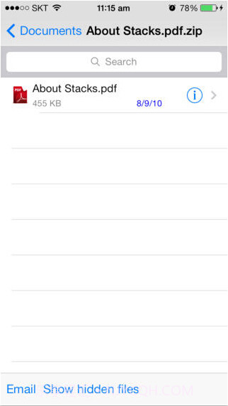 Zip浏览器 Zip Browser截图2