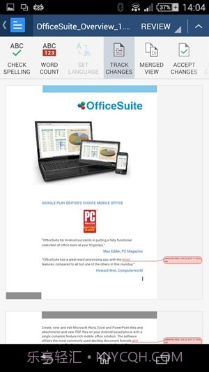 OfficeSuite免费版截图5