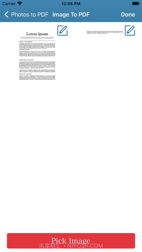 转换照片到PDF扫描器截图3 转换照片到PDF扫描器截图3