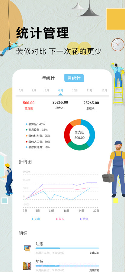 装修记账本截图4